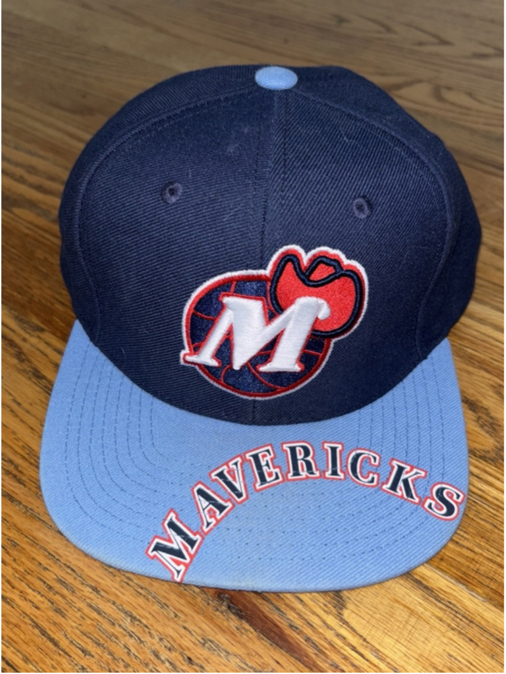 Dallas Mavericks Mitchell & Ness HWC Adjustable Snapback Hat Cap